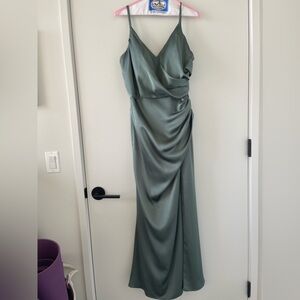 Revelry Satin Bridesmaid Dress